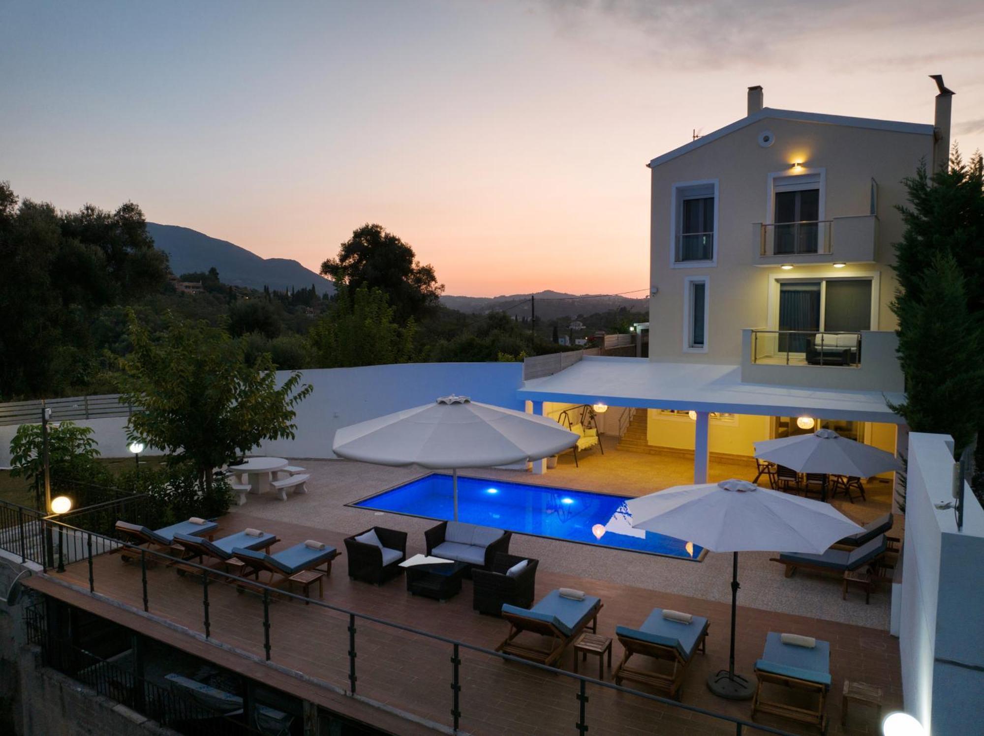 Luxury Villa Alexandros Corfu Perama (Corfu) Exterior foto